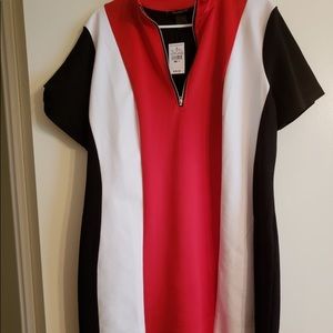 Bodycon multi color dress